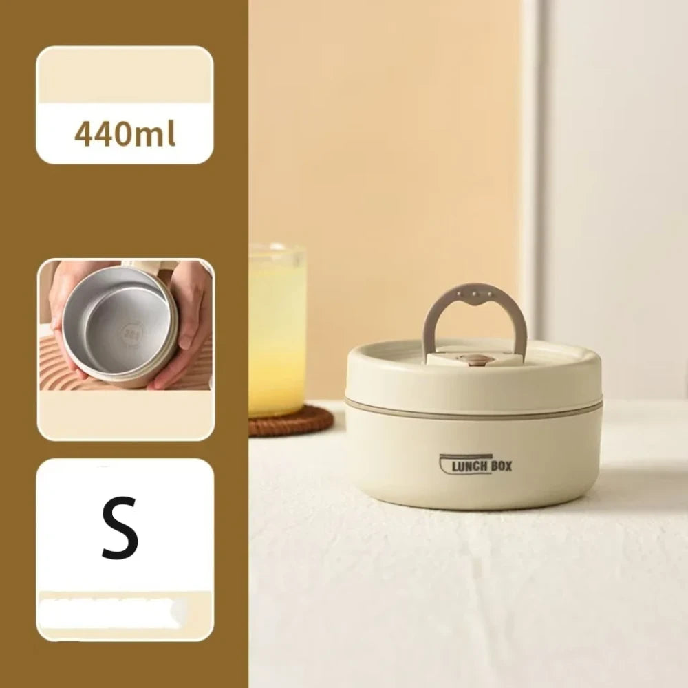 Stackable Insulated Stainless Steel Bento Box