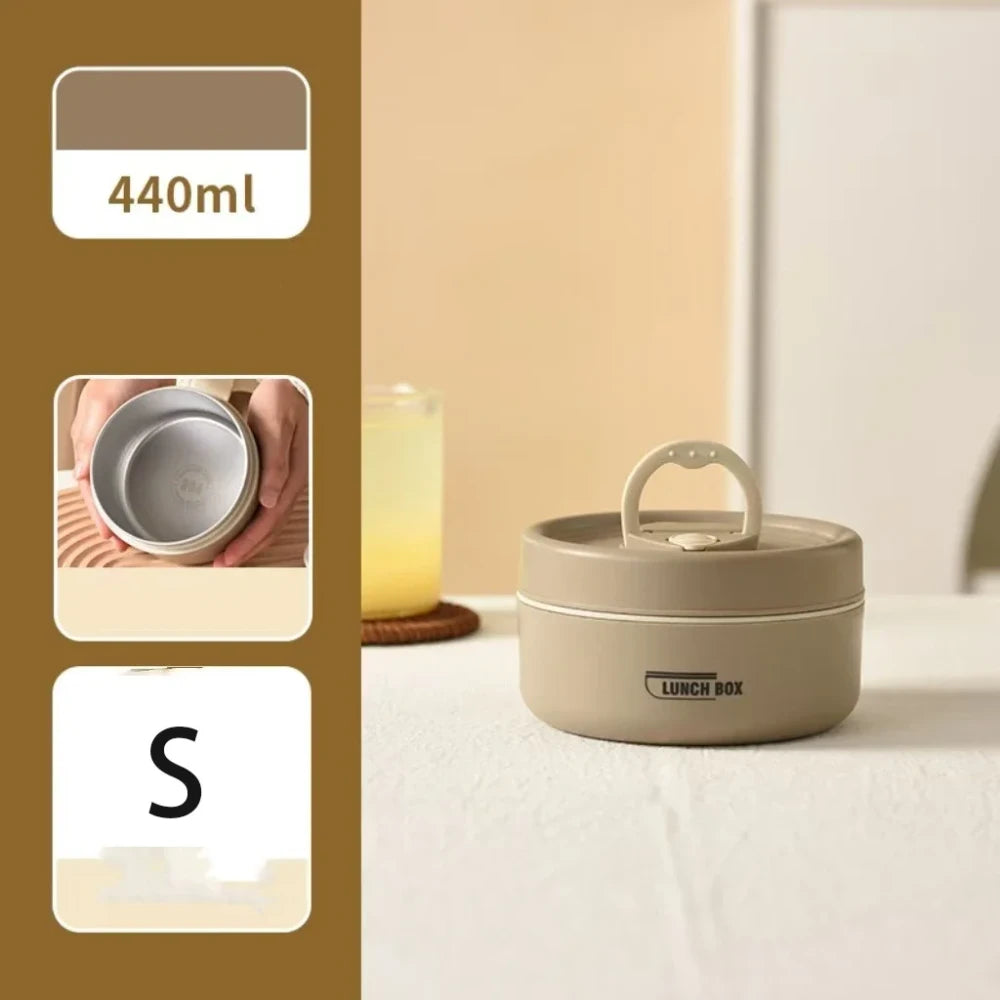 Stackable Insulated Stainless Steel Bento Box