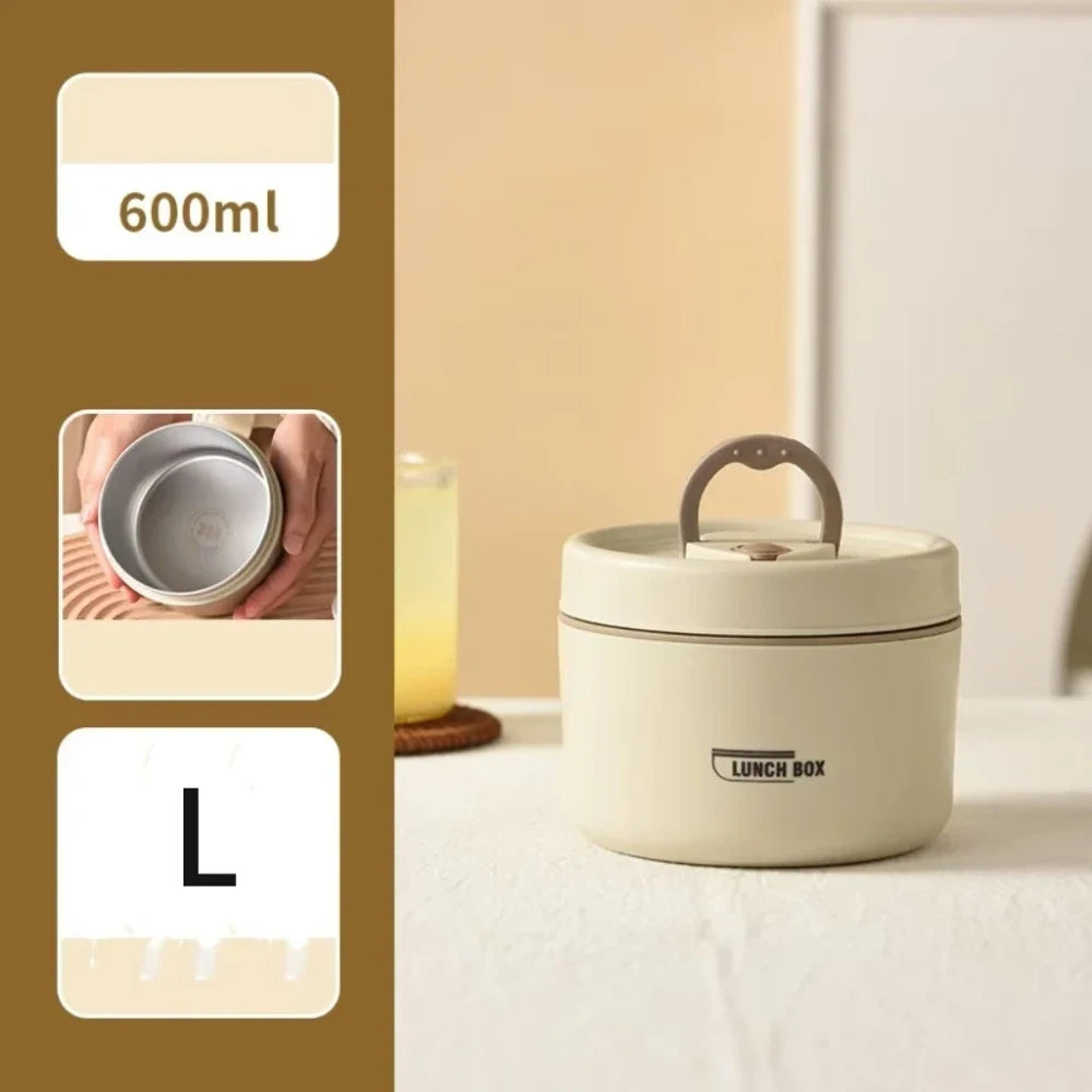 Stackable Insulated Stainless Steel Bento Box