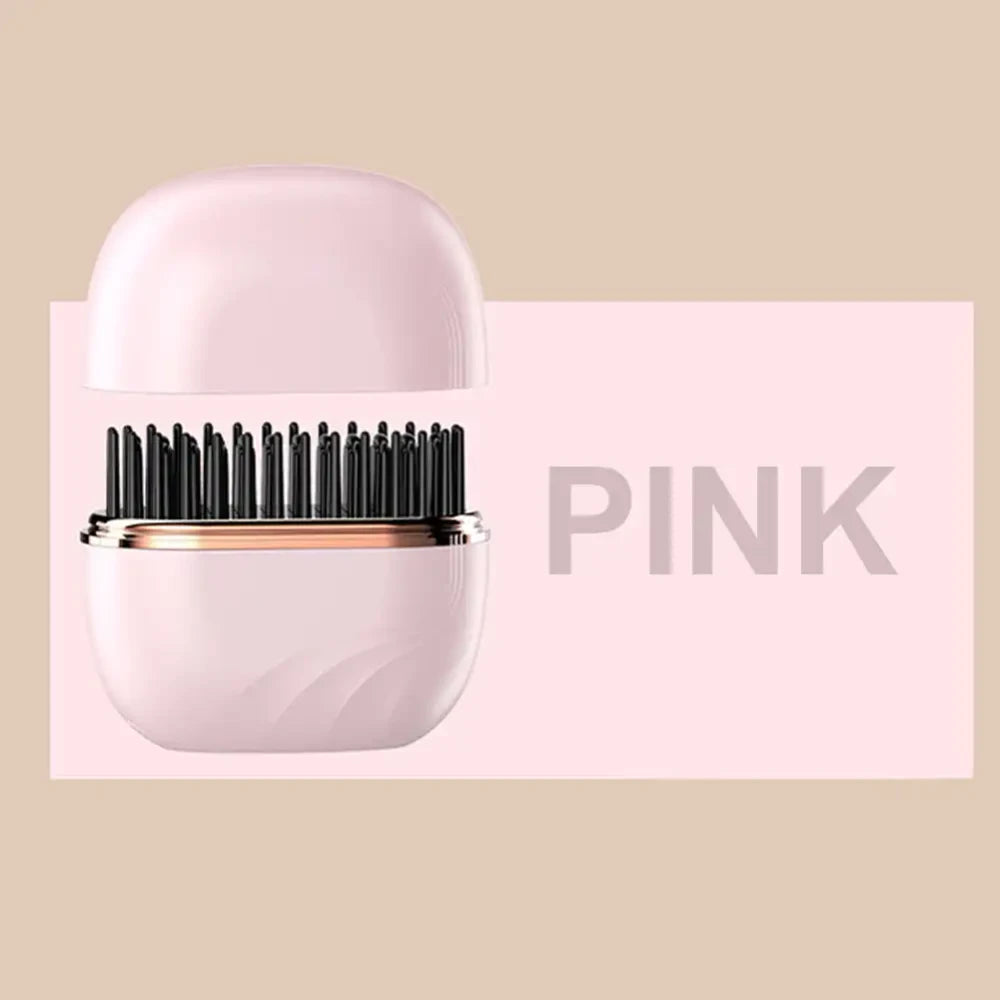 Portable Wireless Hair Straightening Comb