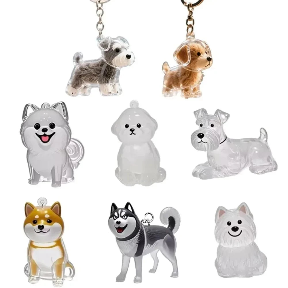 Dog Hair Memory Keychain