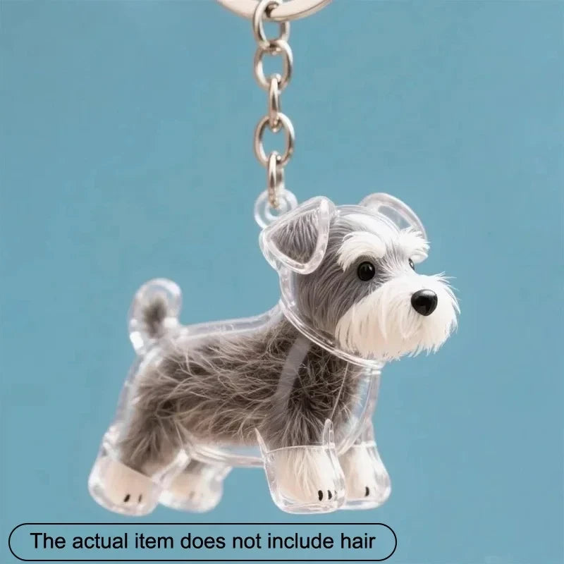 Dog Hair Memory Keychain
