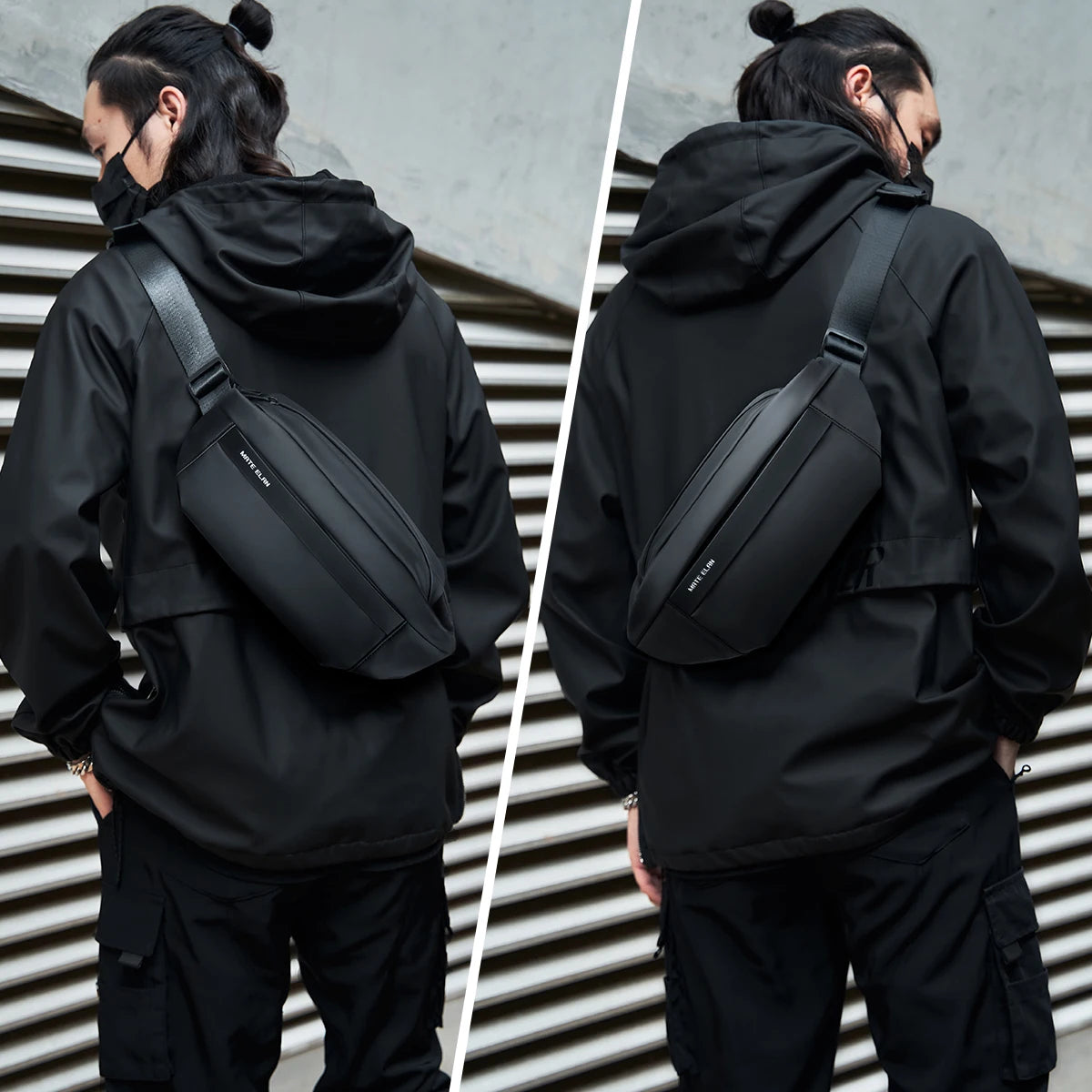 Waterproof Men’s Crossbody Bag – Everyday Travel Fanny Pack