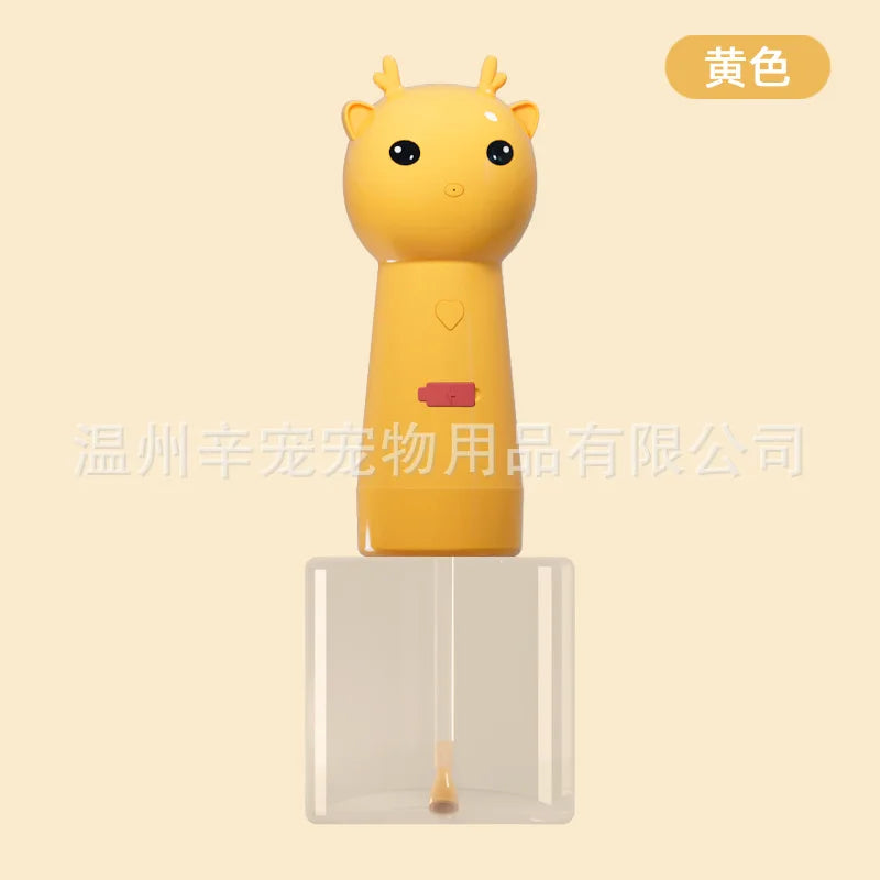 Mushroom Pet Bath Foamer — Electric Bubble Maker for Dog Grooming