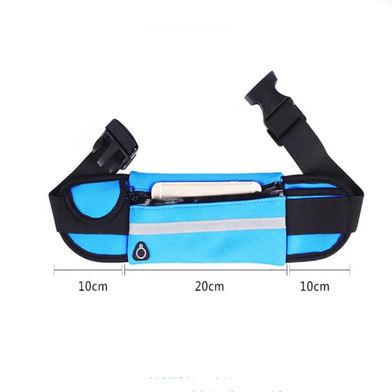 Running Waist Bag – Waterproof Phone Belt Pack for Marathon, Cycling & Hiking
