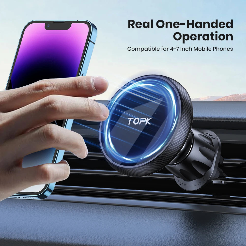 Magsafe Car Phone Holder, Powerful Magnetism Premium Quality