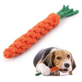 Dog Chew Toys, Cotton Rope Carrot Shape