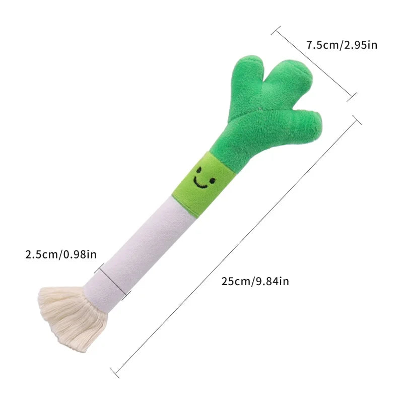 Puppy Squeaker Squeaky Plush Bone Dog Toy