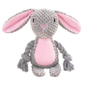 Dog Squeaker Toys with Crinkle Paper, Plush Chewing Toy