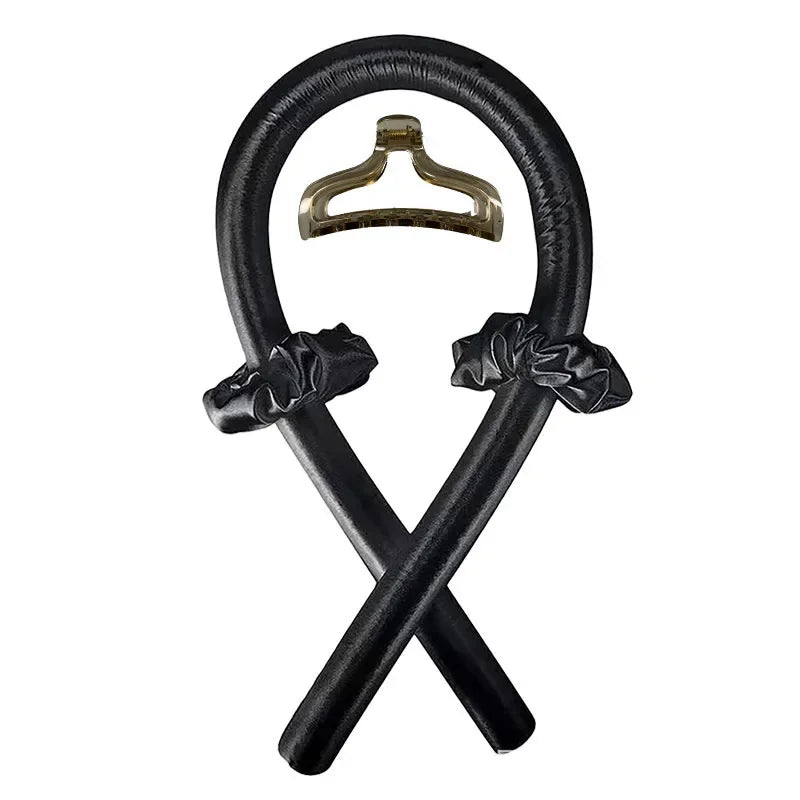 Heatless Silk Curl Headband – No-Heat Overnight Hair Rollers