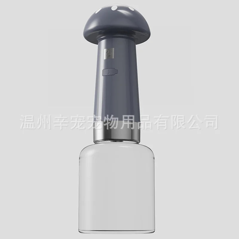 Mushroom Pet Bath Foamer — Electric Bubble Maker for Dog Grooming