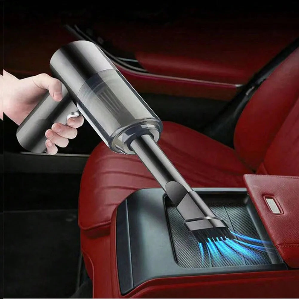 3-in-1 Portable Vacuum Cleaner – USB Rechargeable, Suction & Blowing