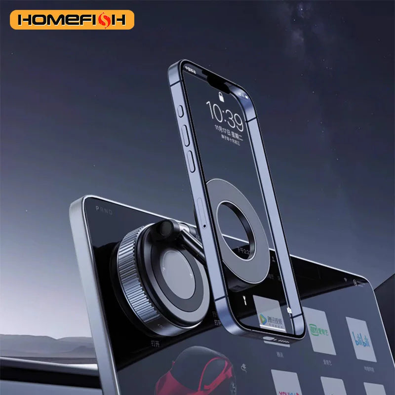Magnetic Phone Holder｜Three-axis Rotation For Free Adjustment