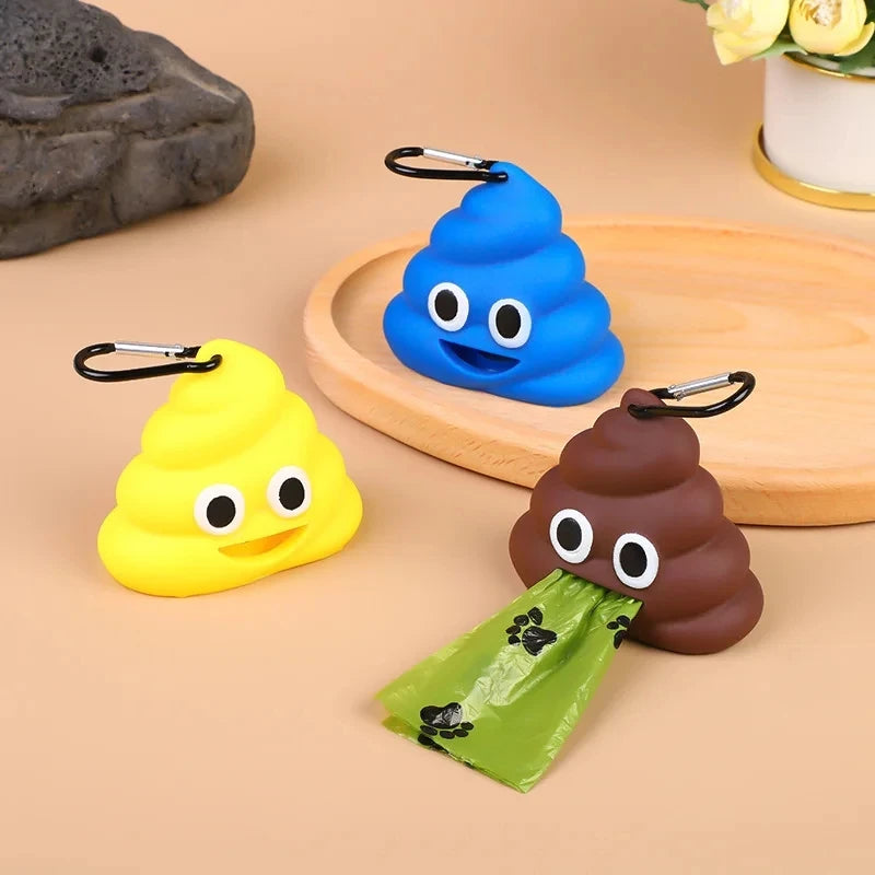 Outdoor Bulk Portable Custom Walking Pet Dog Poop Trash Waste Bags Holder Dispenser