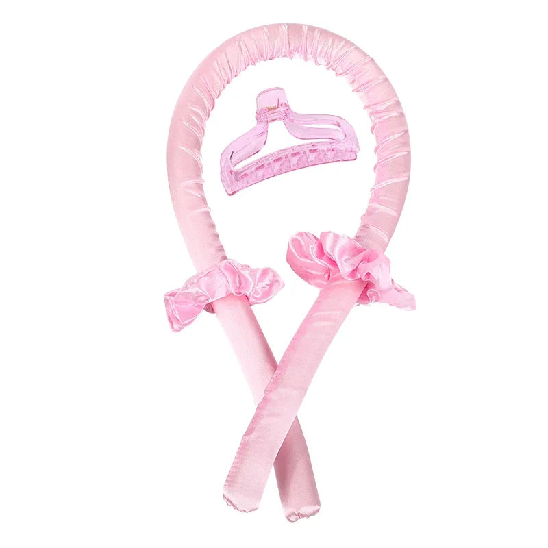 Heatless Silk Curl Headband – No-Heat Overnight Hair Rollers