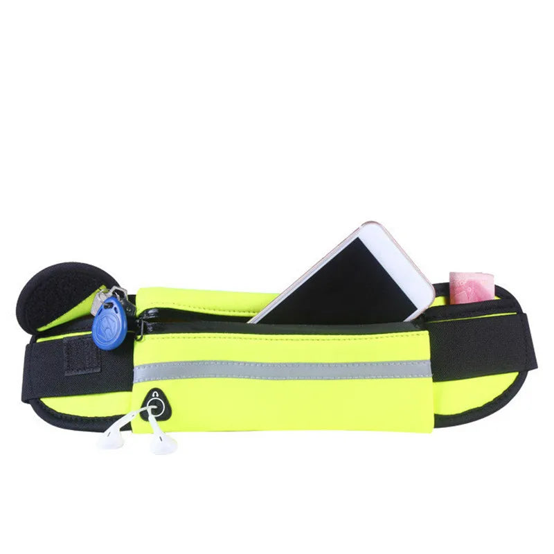 Running Waist Bag – Waterproof Phone Belt Pack for Marathon, Cycling & Hiking