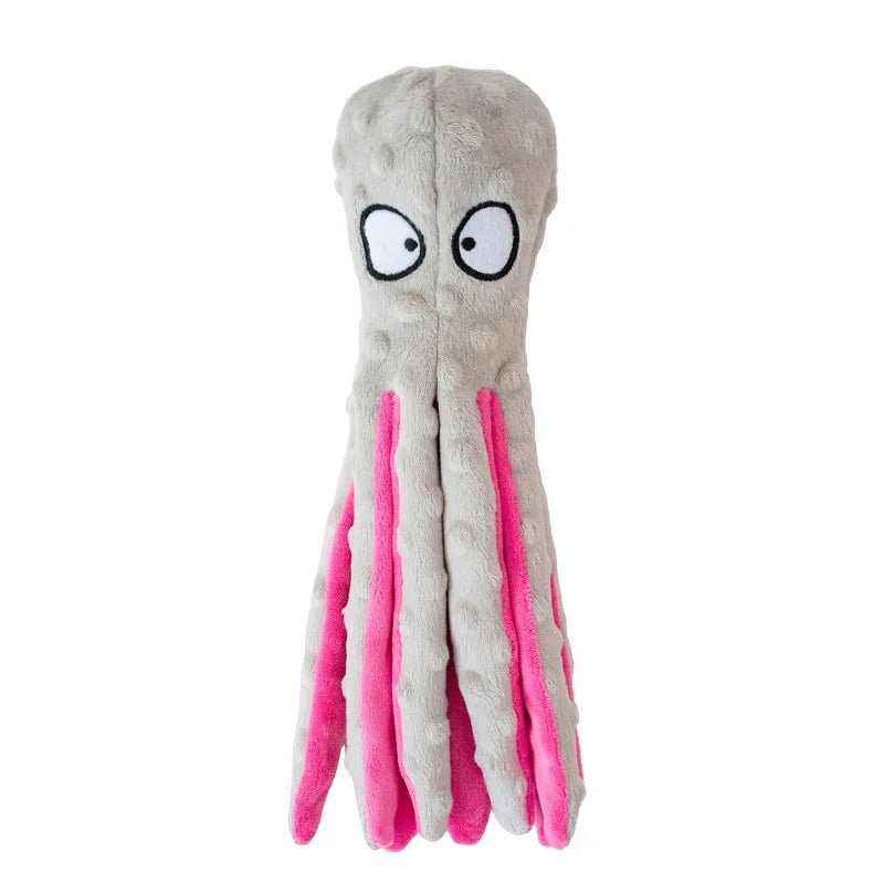 Dog Vocal Toys Octopus Non-stuffed Soft Plush Toy