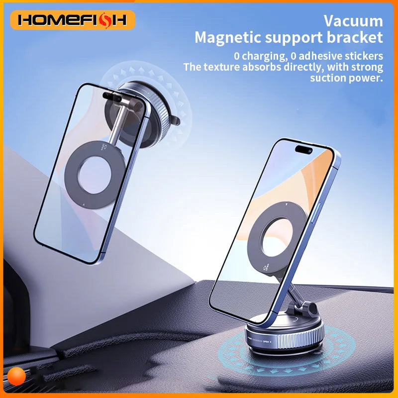 Magnetic Phone Holder｜Three-axis Rotation For Free Adjustment