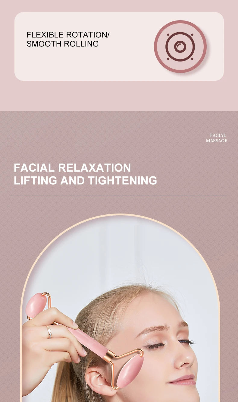 Roller for Face Neck Eye Resin Facial Massage Instrument