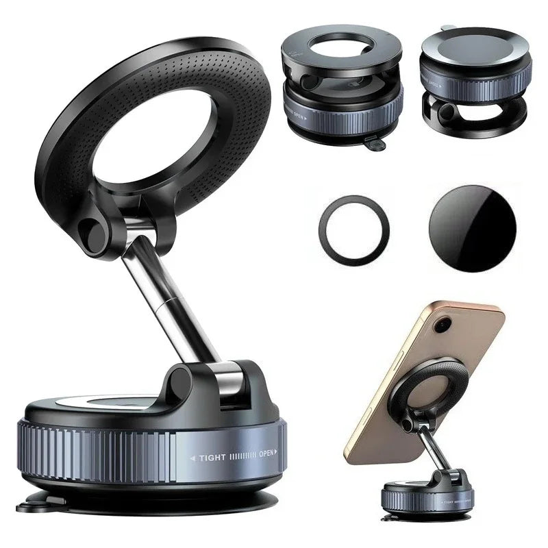 Magnetic Phone Holder｜Three-axis Rotation For Free Adjustment