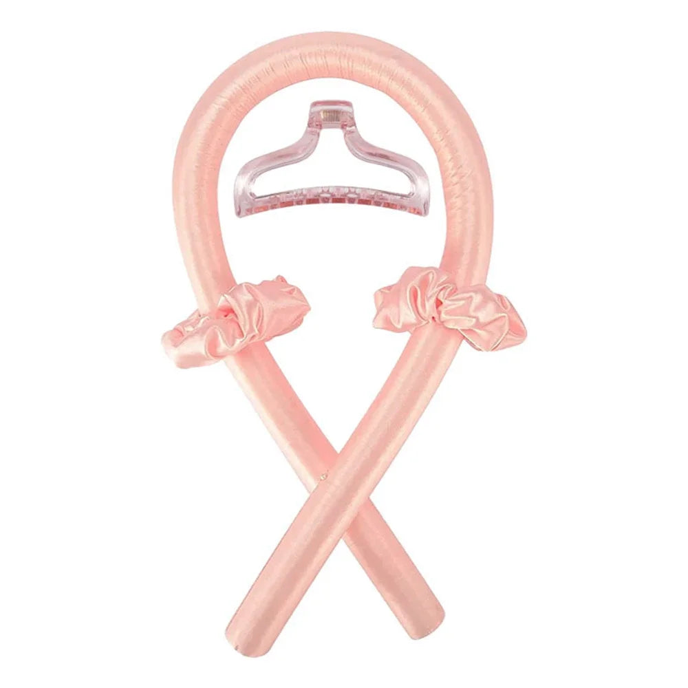Heatless Silk Curl Headband – No-Heat Overnight Hair Rollers