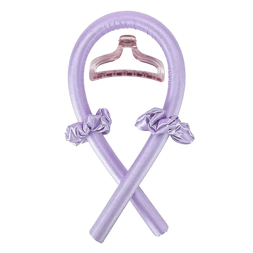 Heatless Silk Curl Headband – No-Heat Overnight Hair Rollers