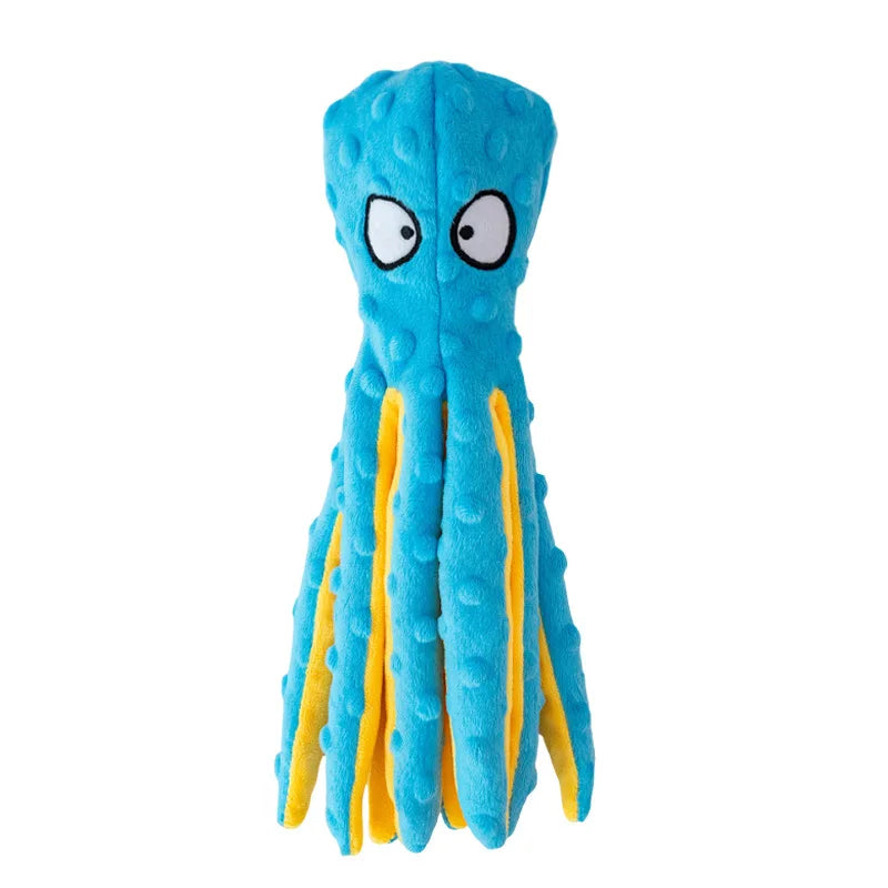 Dog Vocal Toys Octopus Non-stuffed Soft Plush Toy