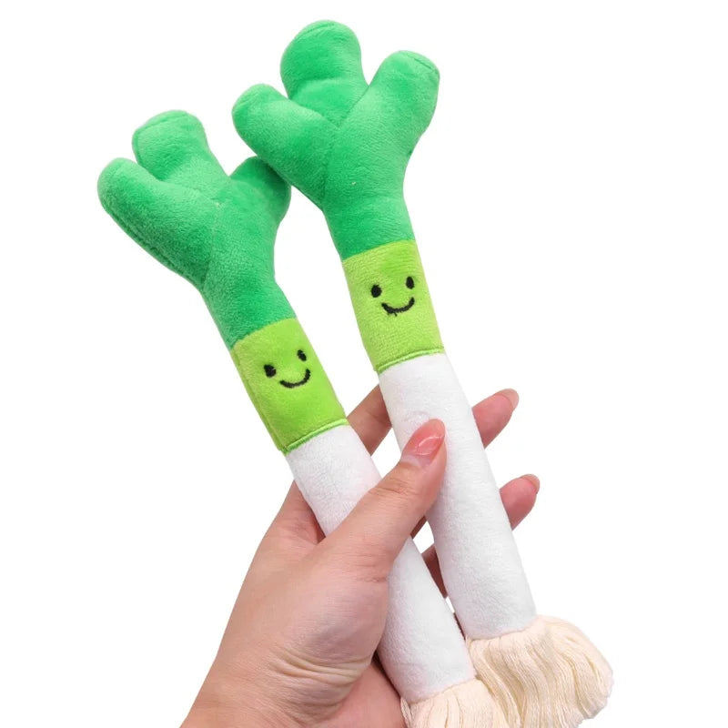 Puppy Squeaker Squeaky Plush Bone Dog Toy