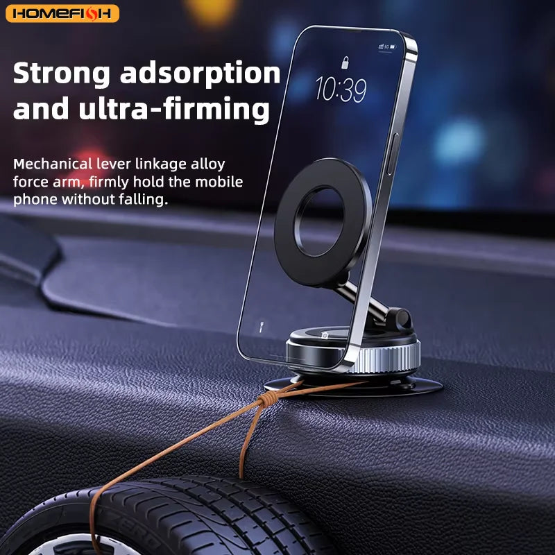 Magnetic Phone Holder｜Three-axis Rotation For Free Adjustment