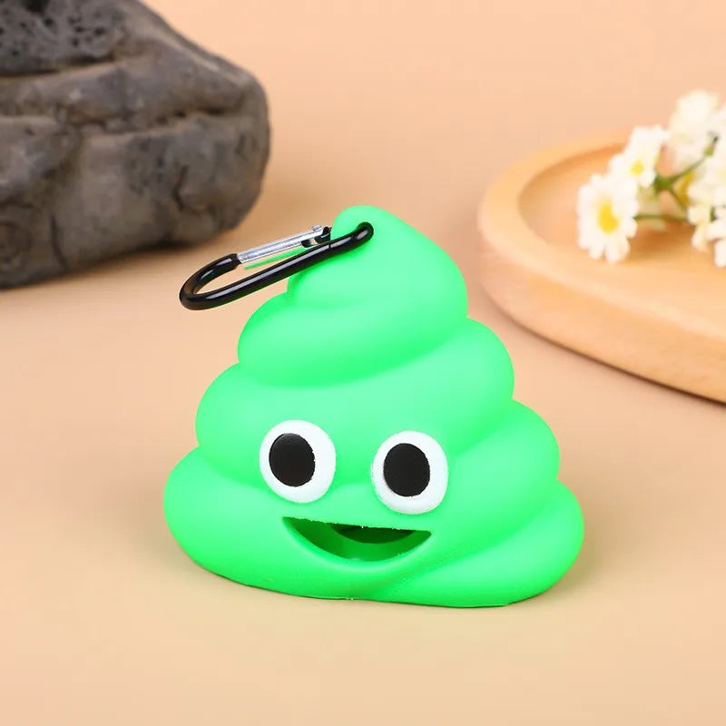 Outdoor Bulk Portable Custom Walking Pet Dog Poop Trash Waste Bags Holder Dispenser